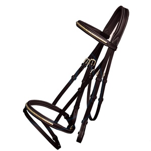 Brides de cheval Top vente meilleure qualité en cuir véritable bride d'équitation - Product Image 2