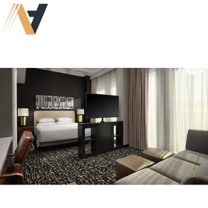 Juego de Muebles de Dormitorio para Hotel, Diseño Inteligente para Habitaciones, Estilo Moderno, Apilable, Tamaño Twin XL King, MDF, para Apartamentos, OEM, ODM, Vietnam - Product Image 1