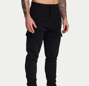 Men's Joggers in Various Solid Colours Solid-colored <b>drawstring</b> plush thick warm pants sweatpants or <b>trousers</b> with pockets - Product Image 2