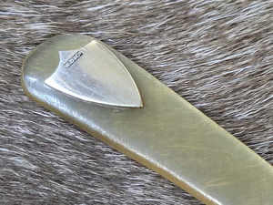 <b>Small</b> Eco-Friendly <b>Mirror</b> Polish Buffalo Horn Spoon Classic Design for Serving Food and Party Decorations Kitchenware Essential - Product Image 5