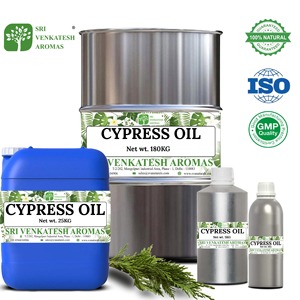 Huile essentielle de cyprès, huile distillée à la vapeur botanique pour applications aromatiques et industrielles - Product Image 2