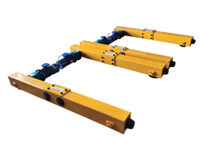 Grúa Puente Monoviga Inovic de 1-5 Toneladas con Polipasto Eléctrico Europeo, Control Remoto, Motor y Carro de Extremo para Uso Industrial A3-A5 - Product Image 5