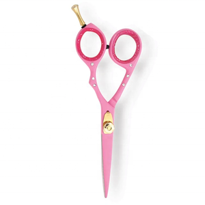 Ciseaux de barbier professionnels en acier inoxydable 4Cr13 Tegra Surgical, pour droitiers, avec poignées en caoutchouc moyennes, 28 cm, vente en gros - Product Image 3