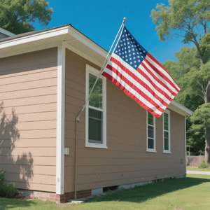 1 ชิ้น 2X3FT ไนลอนธงชาติอเมริกัน 60*90 ซม. ธงชาติสหรัฐอเมริกาพร้อมวงแหวนทองเหลืองสำหรับตกแต่งลานบ้านเทศกาลตกแต่ง - Product Image 4