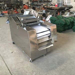 Machine à découper automatique de volaille commerciale 2025, moteur haute capacité 500-1000 kg/h, fonctionnement par une seule personne, coupeuse de viande en cubes - Product Image 4