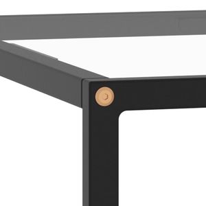 Tavolino da Caffè Nero e Trasparente - Product Image 4