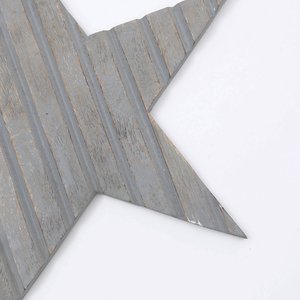 Decorazione da Parete in Legno a Forma di Stella 19x19" Personalizzabile, Insegne in Legno Artigianali - Product Image 5