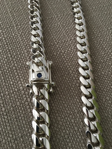 Solid Alloy <b>Silver</b> Plated Rope Chain Necklace IGI Certified Handmade Fashion Jewelry - Product Image 4