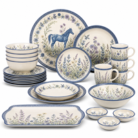 Collection de vaisselle en mélamine de couleur unie, empilable, pour buffet, restauration, maison, vente en gros, ensemble de vaisselle en mélamine