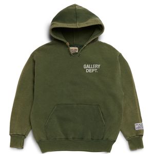 Sudadera con Capucha Negra para Hombre Stssy, Estilo Urbano, Algodón, Corte Regular, Logotipo Estampado en la Parte Delantera, para Otoño - Product Image 5