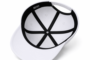 Gorra de Béisbol Blanca Unisex, Personalizable con Logotipo Bordado, Visera Curva, Seis Paneles, Deportiva, Casual, Premium, Promocional - Product Image 3