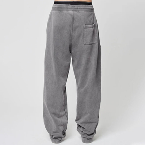 New Breathable Eco-Friendly Anti-static Lightweight Casual Quick Dry Straight Cotton Men Cargo Pants Oversized Leg Baggy Jogger - Product Image 3
