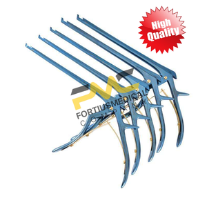 Juego de Kerrison Rongeurs de Acero de Alta Calidad con Certificación CE, 7 Piezas, 5 Unidades de 12, 3, 4, 5 mm, Instrumentos Ortopédicos Cervicales - Product Image 4