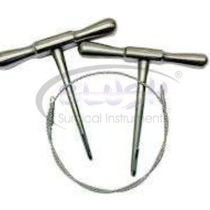 Gigli Saw Wire Set With Two Handles Rust Free Reusable Stainless Steel Orthopedic Surgical Instruments By <b>Blush</b> Surgical - Product Image 2