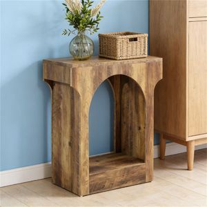 Tavolino da Caffè e Tè in Legno con Spazio di Archiviazione, Elegante Tavolino Laterale per Uso Interno - Product Image 2