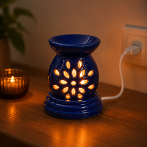 Best Quality Parfum Aroma Oil <b>Diffuser</b> <b>Ceramic</b> Electric <b>Diffuser</b> | Handcrafted Essential Oil Burner for Home Fragrance Spa Decor - Product Image 3