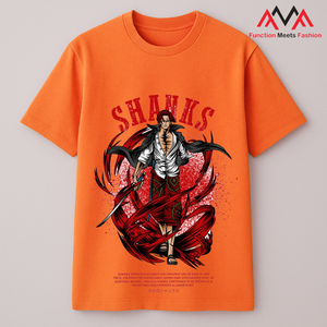 เสื้อยืดลำลองผู้หญิง FMF ลายพิมพ์รักษ์โลก (ลายกราฟิก) ทรงปกติ แขนสั้น ผ้าฝ้ายถัก 95% น้ำหนัก 180 กรัม สีส้ม สำหรับฤดูร้อน/ฤดูใบไม้ผลิ - Product Image 5