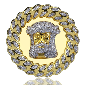 Bague en argent sterling 925 de qualité supérieure avec diamant Moissanite, personnalisée, style Hip Hop, taille brillant VVS, bijoux de mode - Product Image 3