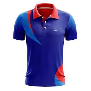 Camiseta de Cricket Personalizada, Impresa, Mezcla de Algodón/Poliéster, Manga Corta, Corte Regular, con Impresión Digital, Diseño y Logotipo Personalizados - Product Image 1