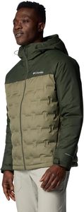 Men's Lightweight Windproof Hooded Winter Puffer <b>Jacket</b> with 100% Down Fill <b>Packable</b> Design Storage Pouch-Custom <b>Packable</b> Brand - Product Image 5