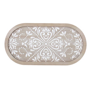 Bandeja Decorativa Cuadrada de Madera de Mango en Oferta, con Patrón de Azulejos Multicolor y Superficie Esmaltada |   Fabricante OEM - Product Image 5