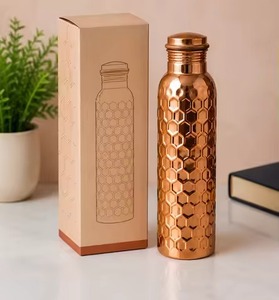 Eco-Friendly CE Certified Copper Water <b>Bottle</b> Custom Manufacturing OEM ODM Supplier for Global Brands Retailers - Product Image 4