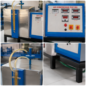 Equipo de Prueba para Compresor de Aire de Una Sola Etapa |   Sistema de Medición de Eficiencia Volumétrica e Isotérmica |   Laboratorio de Ingeniería Mecánica - Product Image 3