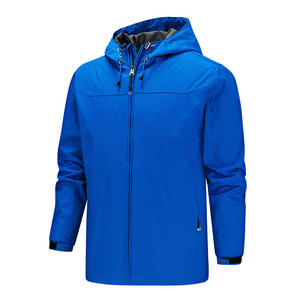 Safety <b>Jacket</b> Fashion <b>Running</b> Pocket Safety <b>Reflective</b> Coat Hooded for Sport Chaquetas Reflectivas - Product Image 4