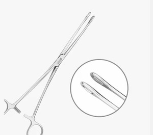 Pinces à éponges de qualité supérieure en acier inoxydable, instrument chirurgical médical réutilisable de qualité hospitalière pour la manipulation - Product Image 3