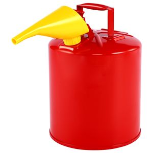 Tanica di Sicurezza Rossa da 5 Galloni Tipo I per Benzina con Arresto Fiamma in Acciaio Inox e Coperchio Autobloccante - Product Image 5