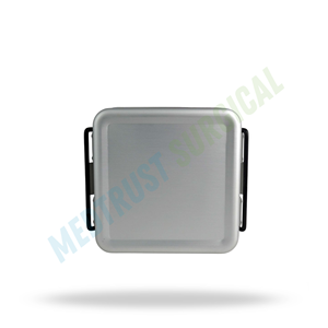 Contenedor de Esterilización de Tamaño Medio, Caja de Almacenamiento de Instrumentos Quirúrgicos de Aluminio, Estuche para Autoclave Médico - Product Image 2