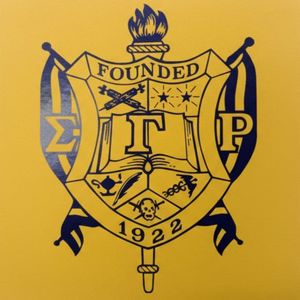 Sigma Gamma Rho 3 <b>Ring</b> Binder Yellow Crest Greek Sorority Binder Durable School Office Organizer Folder - Product Image 3