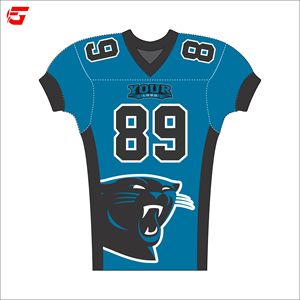 Ensemble d'uniformes de football américain à prix d'usine, maillot et pantalon sublimés, vêtements d'équipe OEM, fournisseur d'uniformes de jeu professionnels - Product Image 2