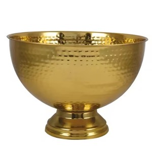 Seau à champagne de luxe en argent plaqué avec motif grue, pour bar, hôtel, mariage, fête, décoration - Product Image 6