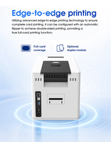 Impresora de Tarjetas de Identificación SX230, 1200DPI, para Tarjetas de PVC, Impresión a Doble Cara, Tarjetas IC, Tarjetas de Seguridad Social, Impresoras Térmicas, en Stock, 1 Año de Garantía