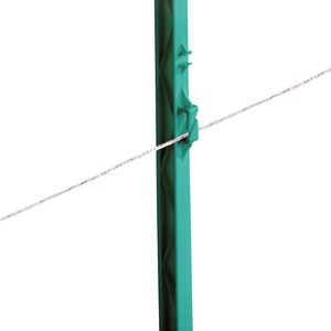 Fil de clôture électrique portable 2625 pieds (800 m), diamètre 3/32 po, 9 brins métalliques mixtes, conductivité fiable, équipement d'élevage - Product Image 6