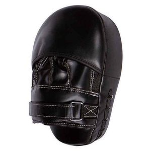 SPALL JP SPORTS Custom Made Best Selling High Quality Boxing <b>Focus</b> Mitts Genuine Leather Durable Punching Target <b>Focus</b> <b>Pads</b> Red - Product Image 3