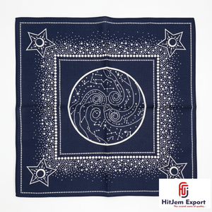 Collection en gros de foulards de luxe personnalisés, imprimés, effet soie, hijab tendance, châle carré pour le cou - Product Image 4