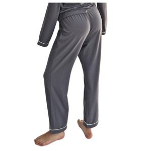 OEM Women's Casual Loose Straight <b>High</b> <b>Waist</b> Wide Leg <b>Trousers</b> for Spring Summer <b>Elastic</b> <b>Waist</b> Fashionable Design for Females - Product Image 2