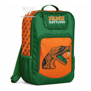 Wholesale HBCU Florida A&M University FAMU Collegiate Apparel Stylish UNISEX College Backpack Bag Fashion Apparel - Product Image 1