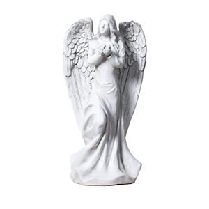 Estatua de Ángel de Óxido de Magnesio de 18.5' de Altura, Escultura Artística para Jardín Interior o Exterior - Product Image 1