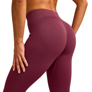Leggings de yoga sans couture pour femmes, taille haute, collants de sport flexibles pour l'entraînement, la gym, la course à pied, le fitness, avec détail logo gris - Product Image 4