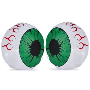 2 Confezioni di Gonfiabili da Giardino per Halloween con Occhi Verdi, Decorazioni Luminose Gonfiabili da 3 Piedi - Product Image 3
