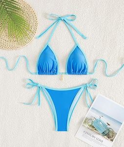 Bikini sur mesure très demandé en tissu nylon, robe de plage - Product Image 4