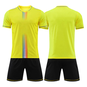 Conjunto de Camiseta y Pantalones Cortos de Fútbol Personalizados en Verde Menta y Negro, Uniforme Profesional para Equipo de Fútbol, Ropa Deportiva Transpirable de Secado Rápido - Product Image 3