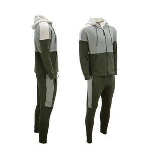 Conjunto Deportivo de Diseño Superior con Chaqueta y Pantalones con Cierre Completo, Sudadera y Pantalones Deportivos para Hombre, Conjunto de Chándal 100% Algodón de Pakistán - Product Image 4