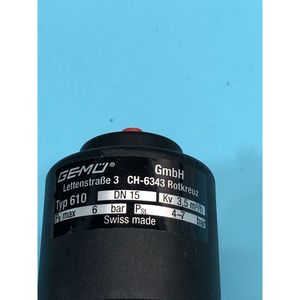 Válvula de diafragma Gemu 610/15/D 72052-2 K-5120, Tipo - Equipo y piezas semiconductores de confianza de nivel global - Product Image 3