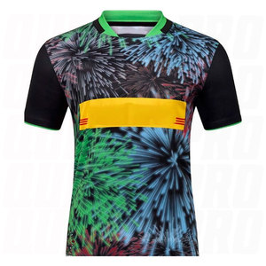 Men's High Quality Custom Professional Rugby Jersey Breathable Quick Dry Plus Size <b>Athletic</b> Team Wear Uniform Sports Apparel - Product Image 2