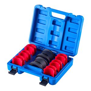 Kit Pressa Cuscinetti Professionale da 14 Pezzi con Manovella, Include Set di Guarnizioni, Adattatori e Attrezzi per Boccole per Auto - Product Image 1