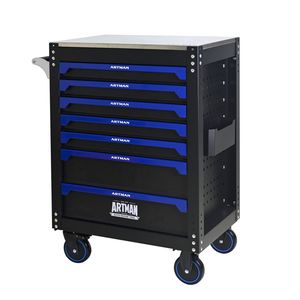 Carrello Portautensili in Acciaio con 7 Cassetti e Ruote, 30 Pollici, Pratico per Garage e Magazzini - Product Image 4